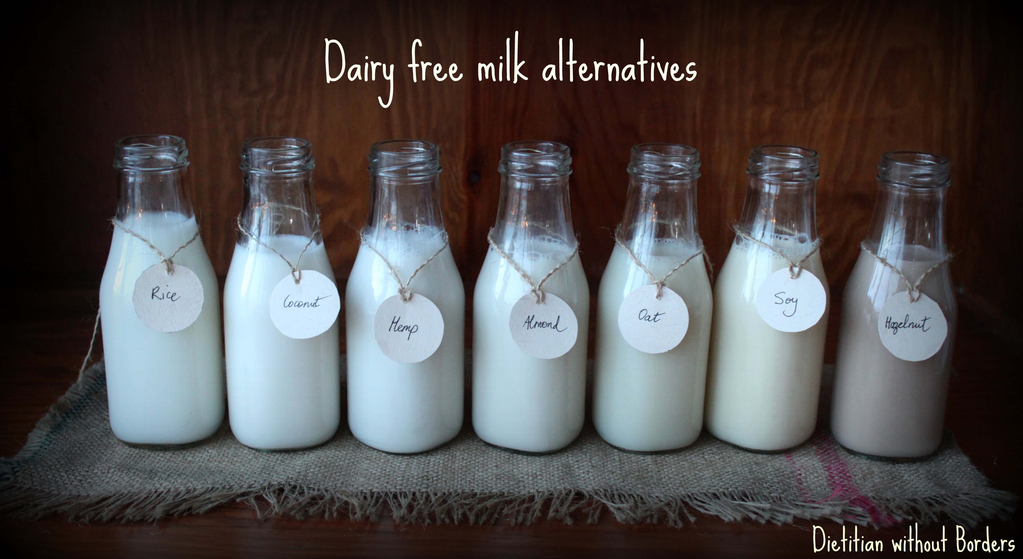 Top 4 Dairy-Free Milk Alternatives