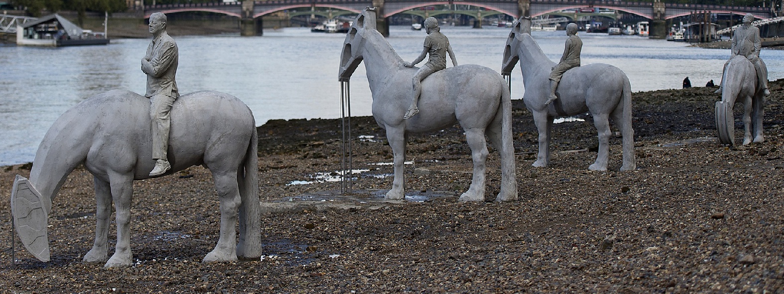 The 4 Horsemen in the River Thames