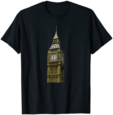 Big Ben, UK, London, Travel, Clock, Britain, United Kingdom T-Shirt