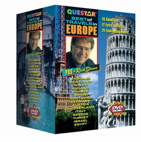 Rick Steves Best of Travels in Europe - Collector's Case