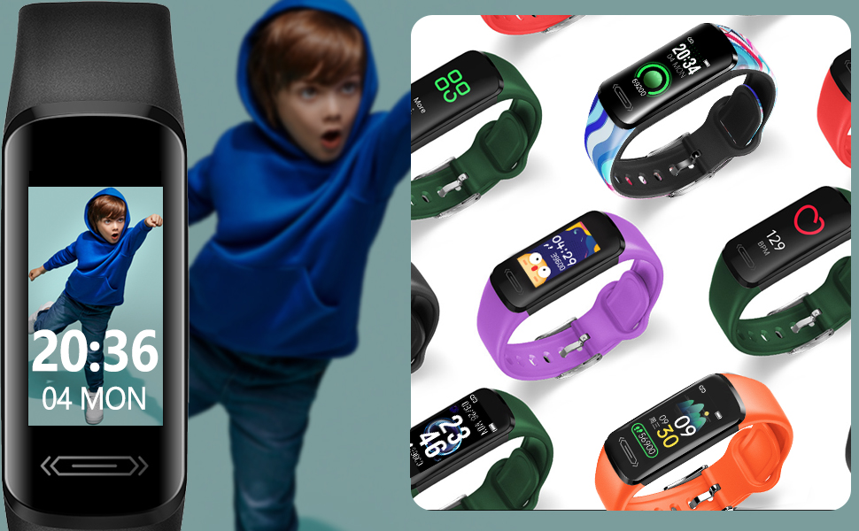 kids fitness tracker ip68 fitbit kids boys fitbit watch pedometer for kids step counter step tracker