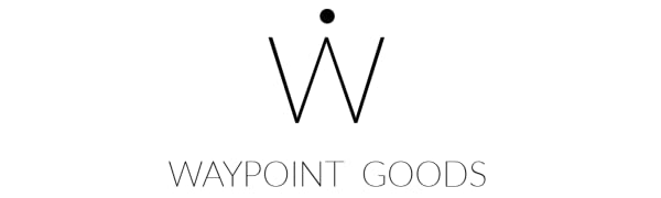 waypoint goods logo design 