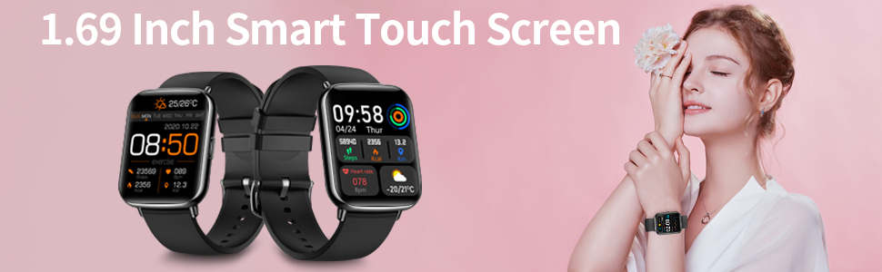 1.69 inch smart touch screen