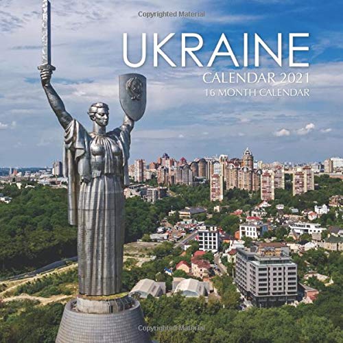 Ukraine Calendar 2021: 16 Month Calendar