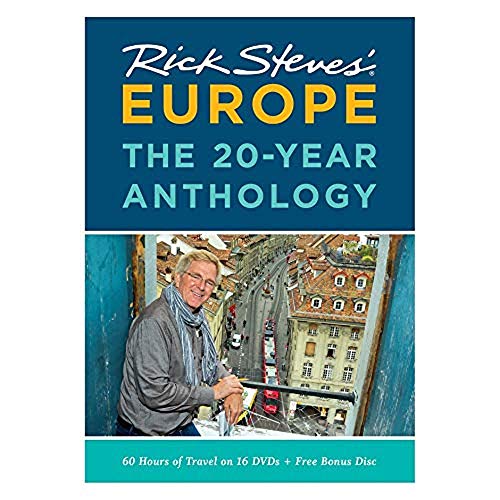 Rick Steves' Europe: The 20-Year Complete Anthology Box Set - 60 Hours of Travel + Bonus Disc + Extras
