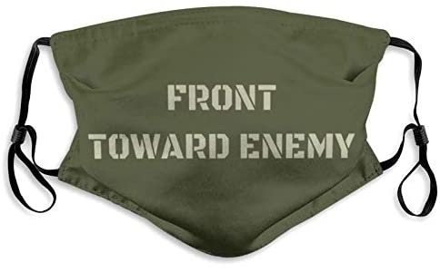 Front Toward Enemy Military Co-Vid Dust Masks Reusable Adjustable Balaclava with 2 Filter