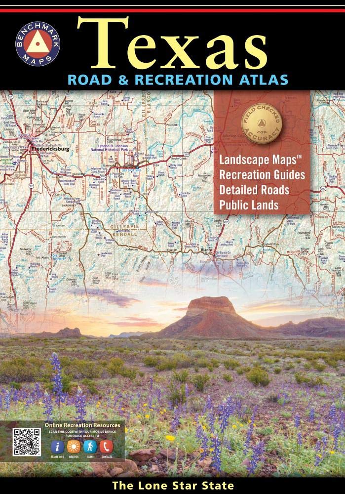 Texas Road & Recreation Atlas (Benchmark Recreation Atlases)