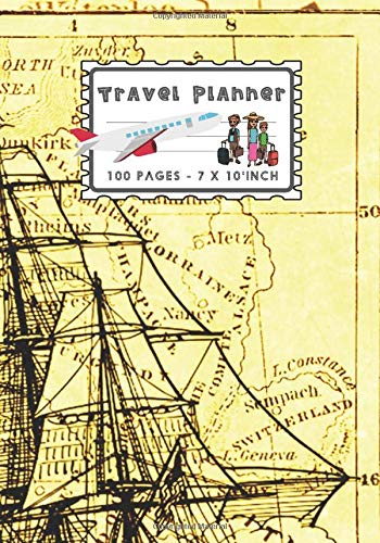 Travel Planner: A Travelling Journal To Write In Trips Information and other details (Vintage World Map Cover)