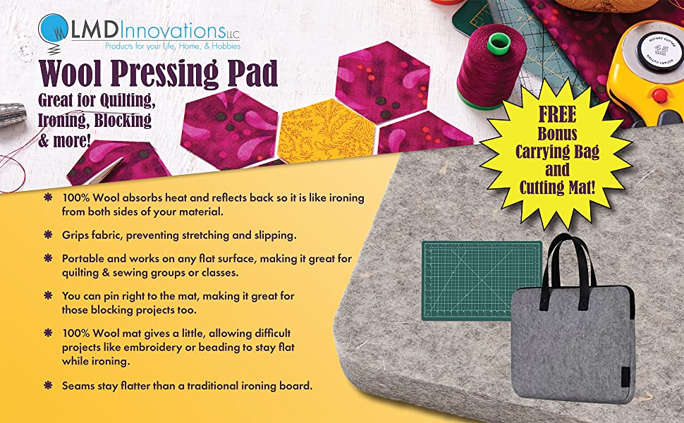 wool pressing mat quilting kit ironing pad
