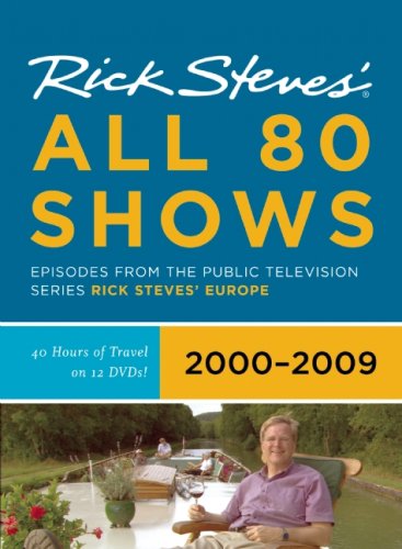 Rick Steves' Europe All 80 Shows DVD Boxed Set 2000-2009