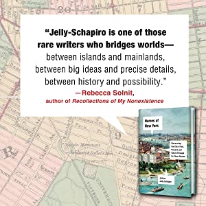 Jelly-Schapiro is one of those rare writers who bridges worlds