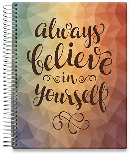 Tools4Wisdom Daily Planner 2021-2022 - April 2021 to June 2022 Calendar - 8.5 x 11 Hardcover - Full-Color - Academic Planner - Vertical Weekly Planner Layout - Q2S15 - Always Believe